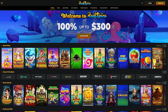 Diving Into The Reef Spins Pokies Library